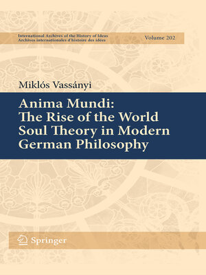 cover image of Anima Mundi